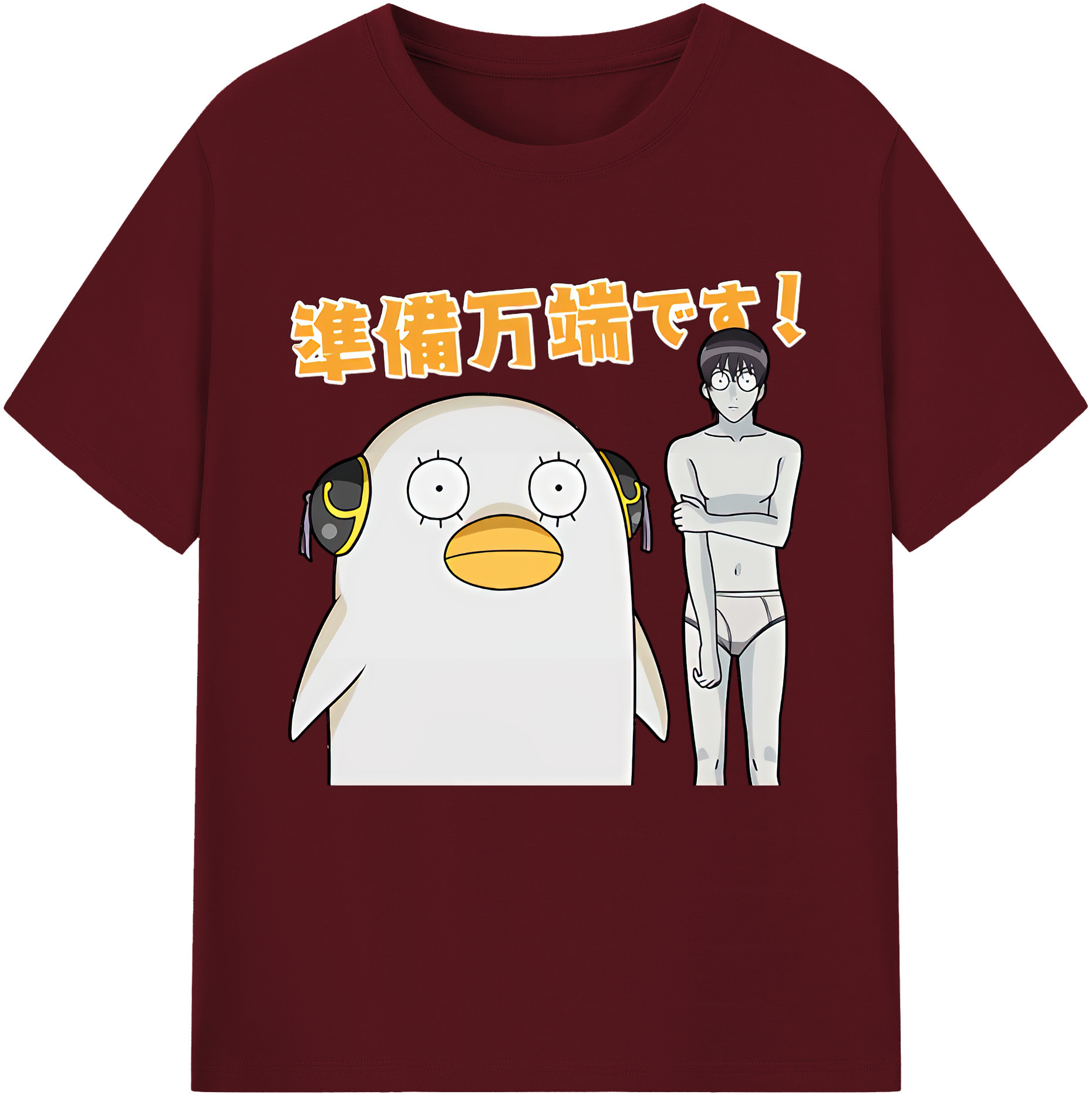 （画像用） ぎんたま 坂田銀時（さかたぎんとき） 神楽 志村新八（しむら しんぱち） GINTAMA Sakata Gintoki Kagura Shimura Shinpachi 綿100％半袖Tシャツ（フロントプリント）